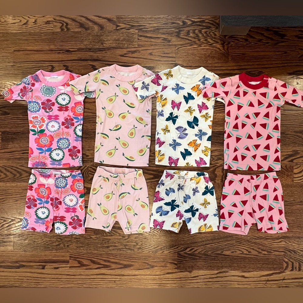 Set of 6 Hanna Andersson S/S PJs